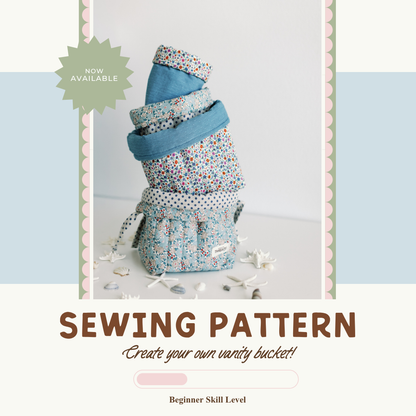 The Vanity Bucket Sewing Pattern