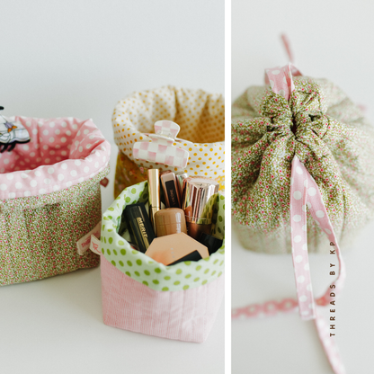 The Vanity Bucket Sewing Pattern