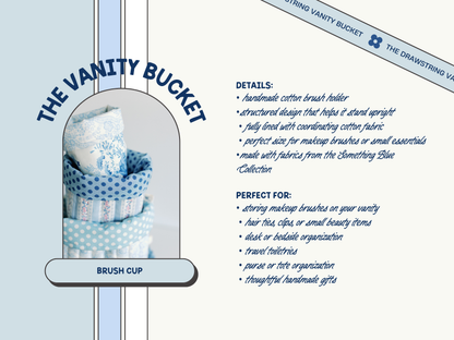 The Something Blue Collection - Vanity Bucket