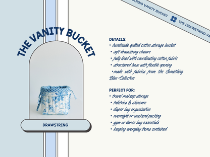 The Something Blue Collection - Vanity Bucket