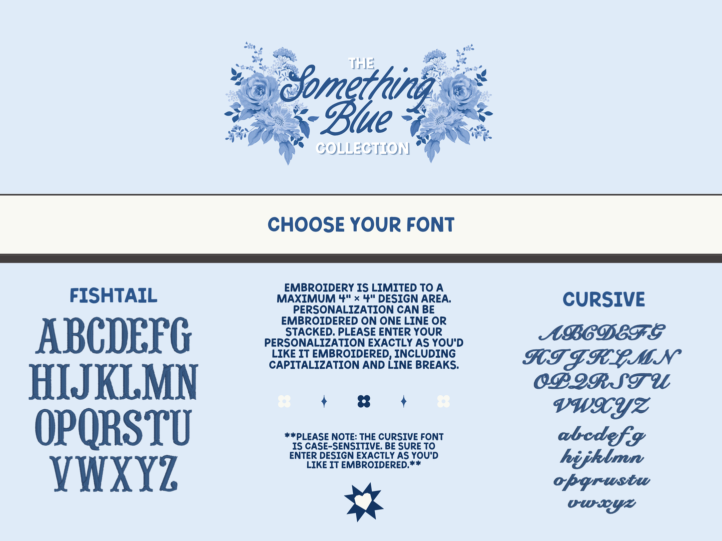 The Something Blue Collection - Vanity Bucket