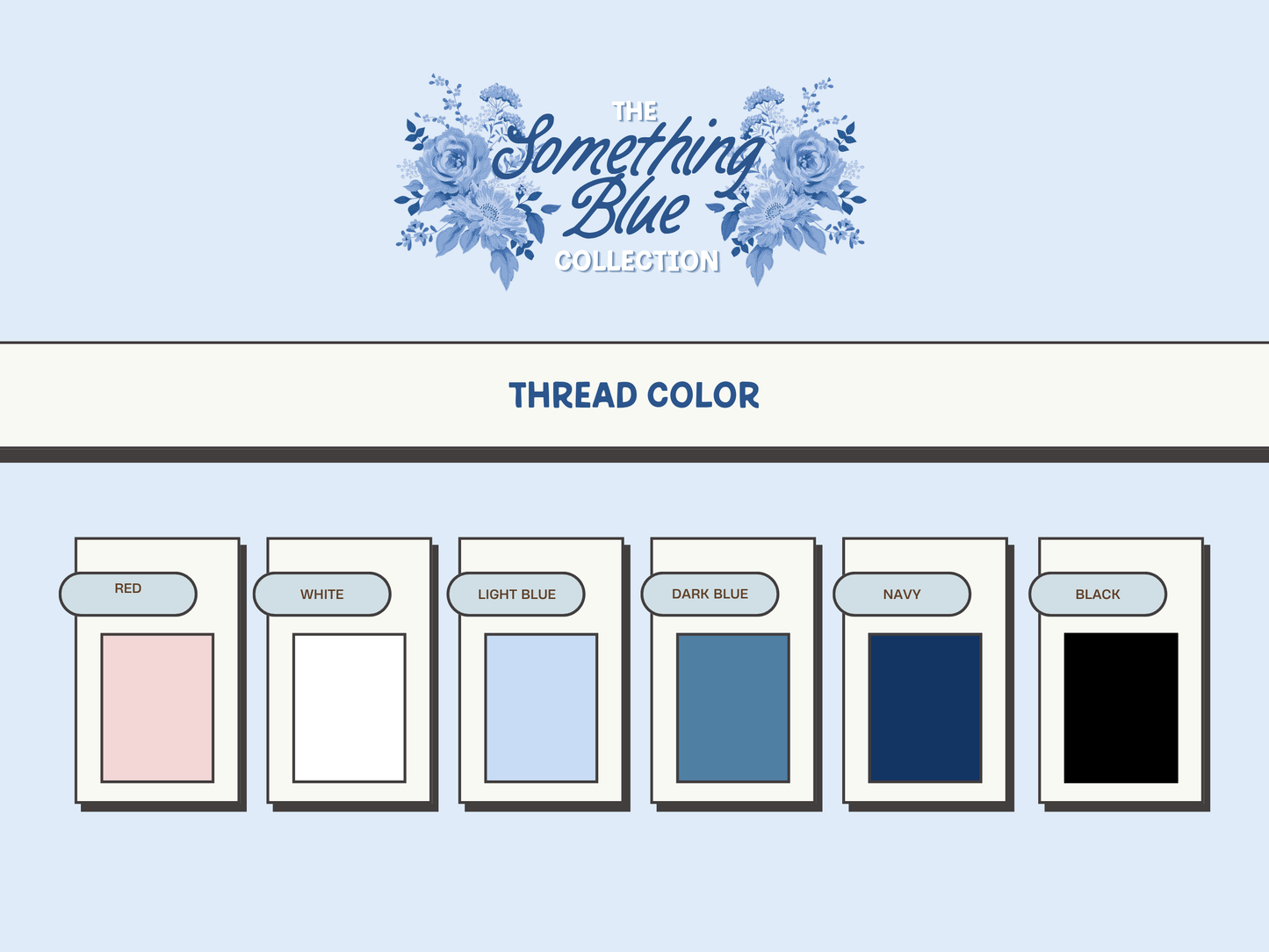 The Something Blue Collection - Vanity Bucket
