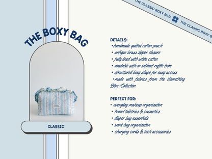 The Something Blue Collection - Boxy Bag