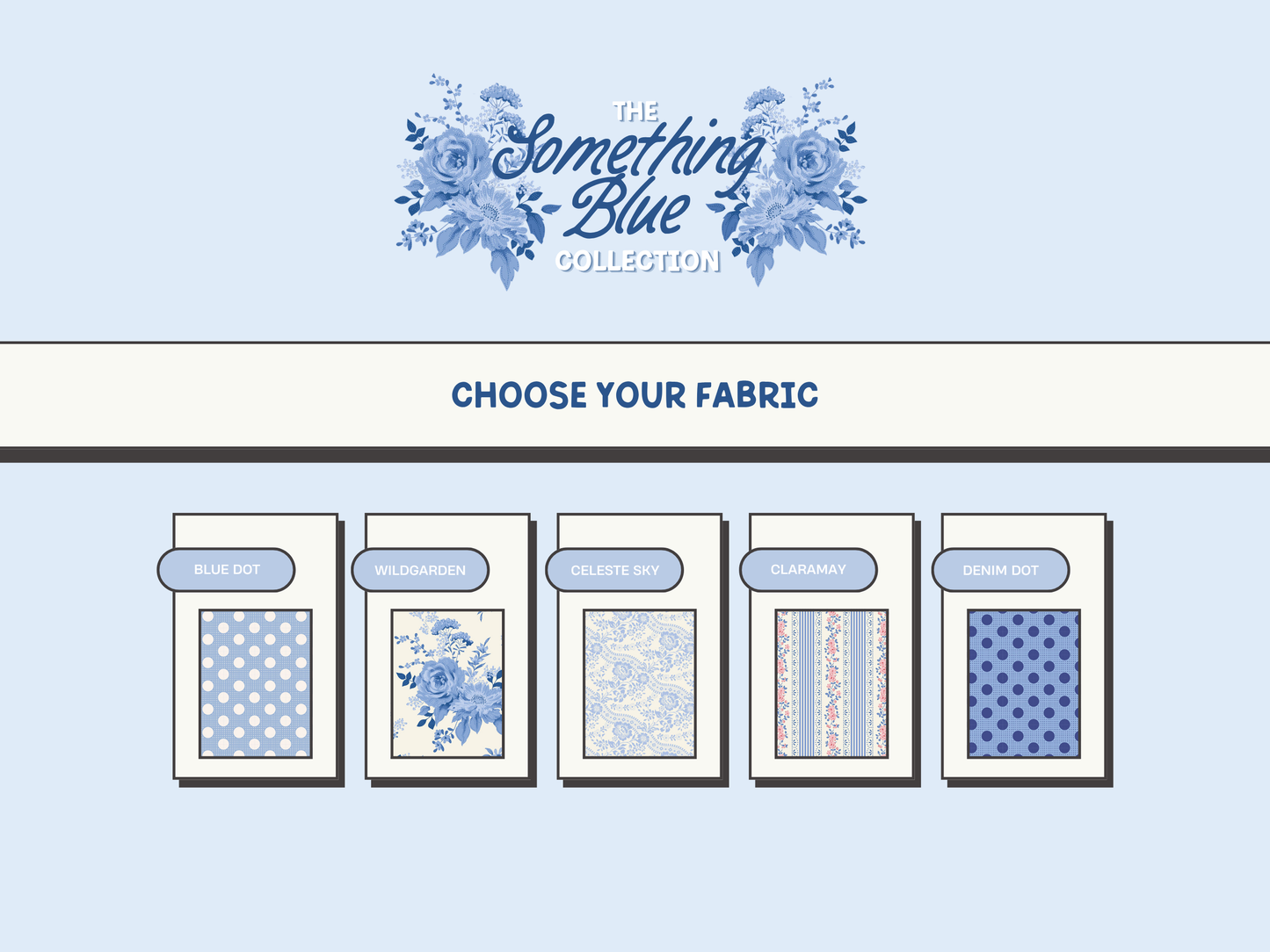 The Something Blue Collection - Ruffle Book Sleeve