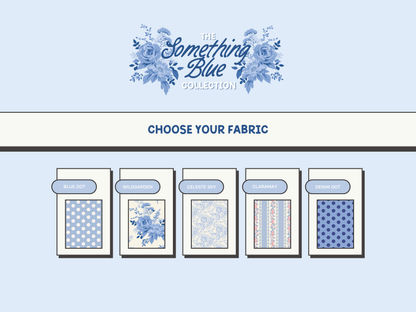 The Something Blue Collection - Ruffle Book Sleeve