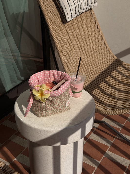 The Heirloom Collection - Drawstring Vanity Bucket