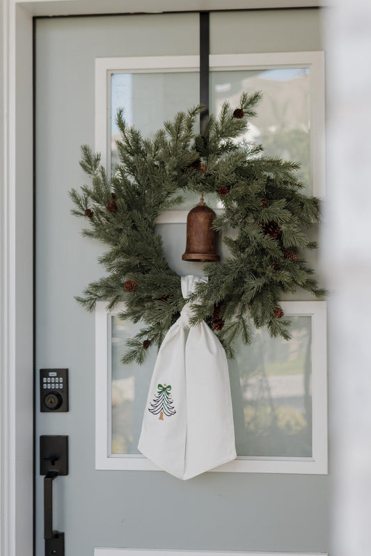 The Holiday Wreath Sash - Woodland & Coastal Christmas Tree