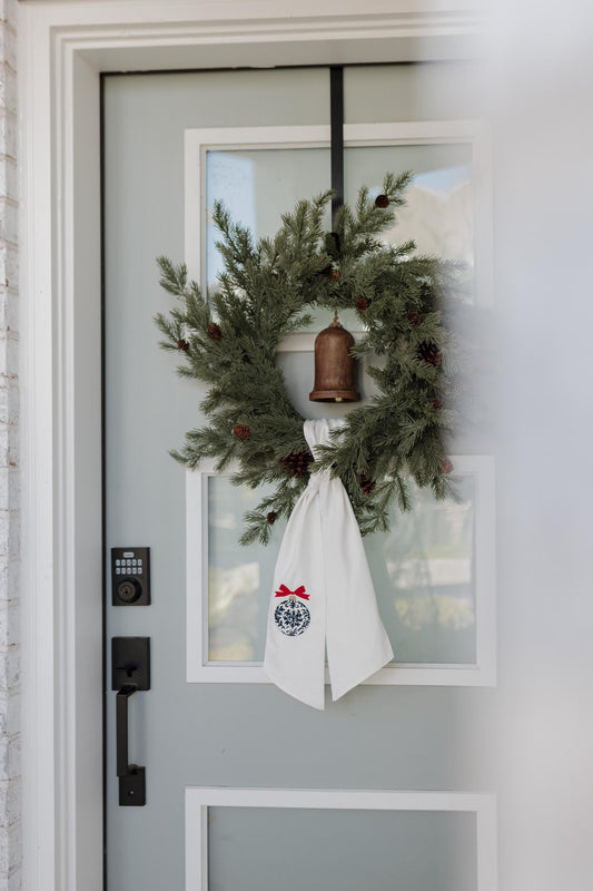 The Holiday Wreath Sash - Ornament
