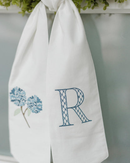 The Spring Wreath Sash