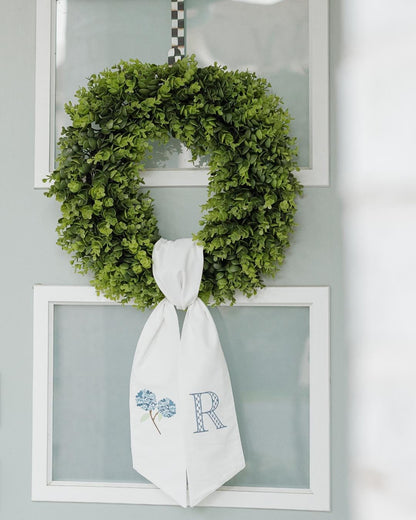 The Spring Wreath Sash