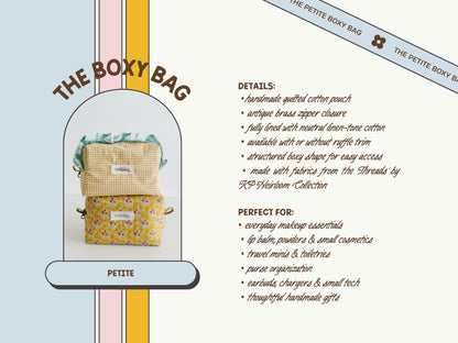 The Heirloom Collection - Petite Boxy Bag