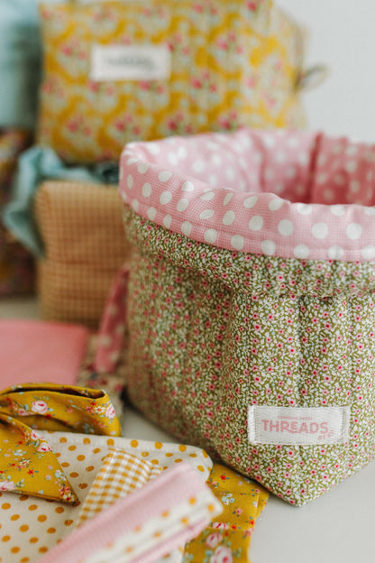 The Heirloom Collection - Drawstring Vanity Bucket