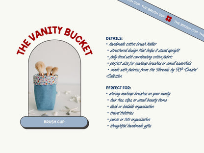 The Coastal Collection - Vanity Bucket
