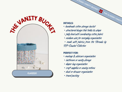 The Coastal Collection - Vanity Bucket