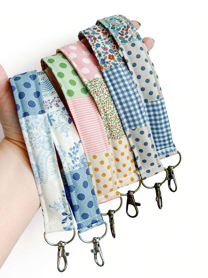Patchwork Keychain