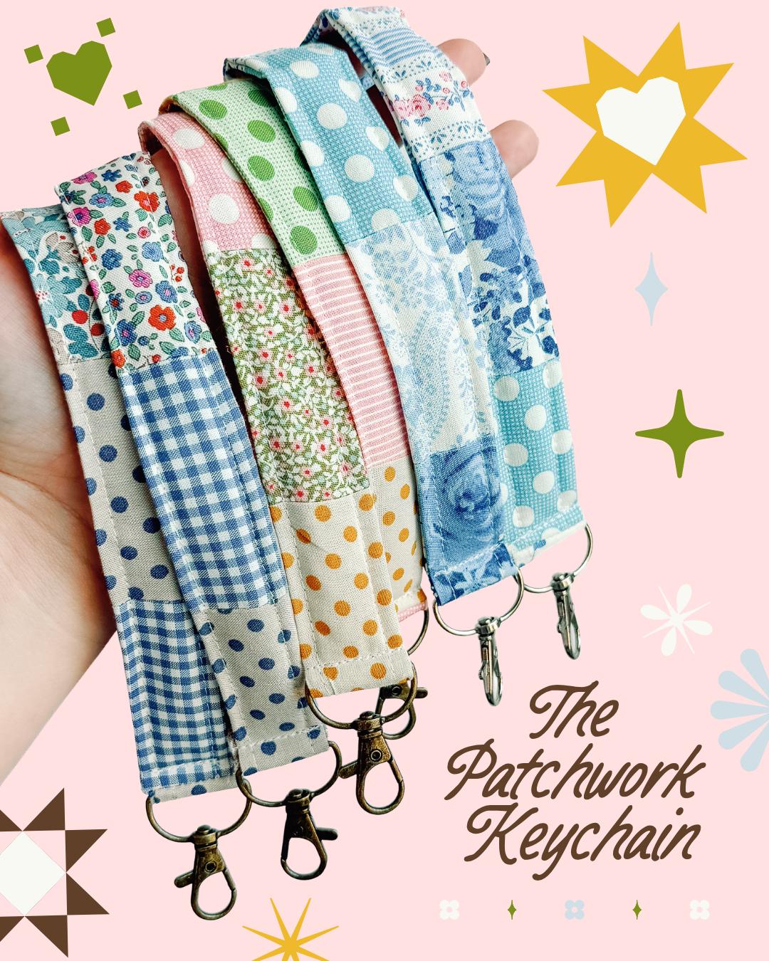 Patchwork Keychain