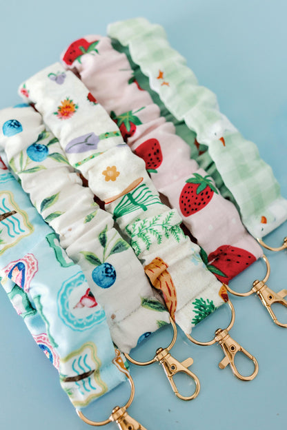 The Market Day Collection - Scrunchie Keychain