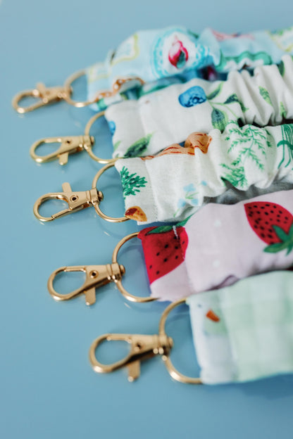 The Market Day Collection - Scrunchie Keychain