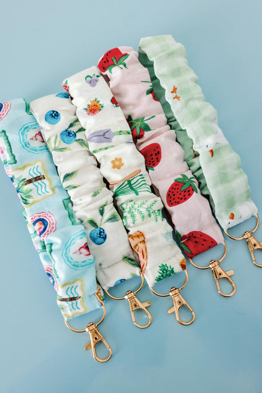 The Market Day Collection - Scrunchie Keychain